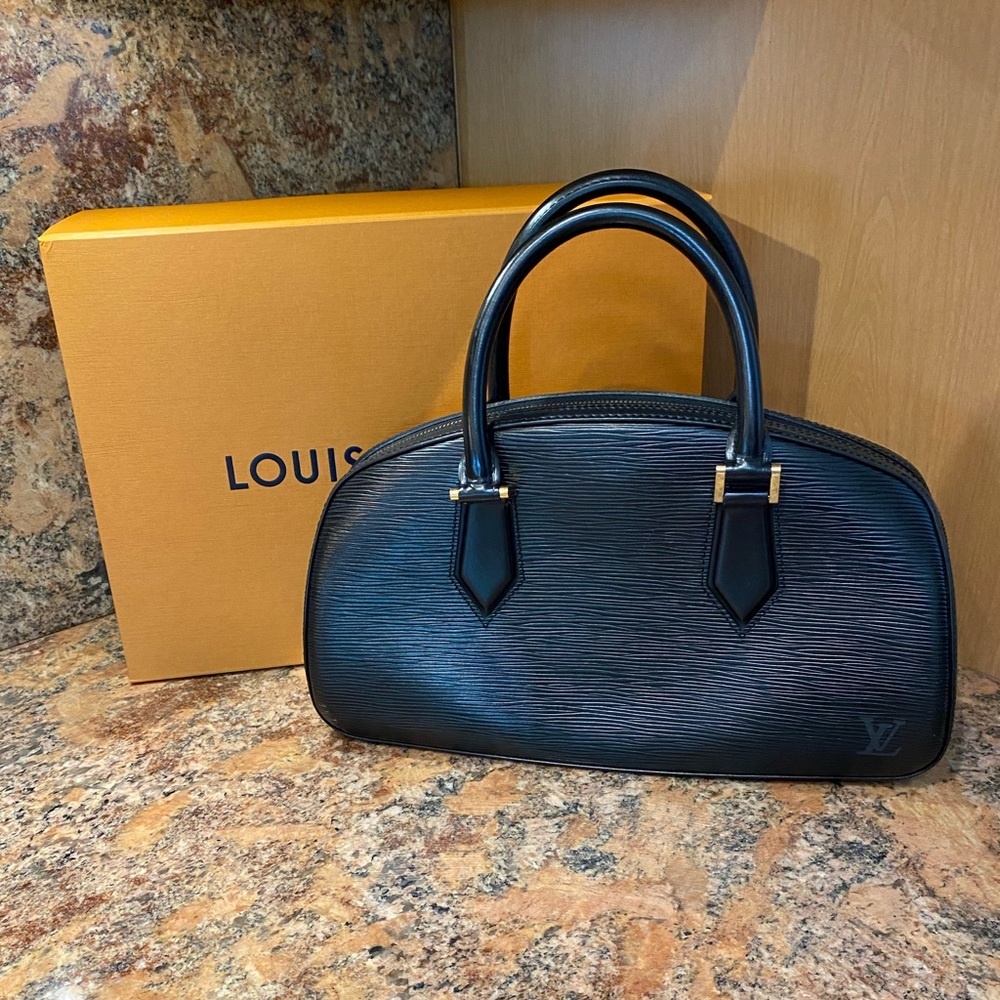 Louis Vuitton Black EPI Jasmin Bag